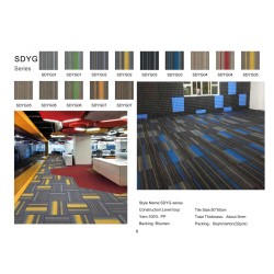 Carpet Tile with Bitumen Backing