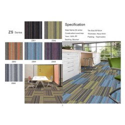 Carpet Tile with Bitumen Backing