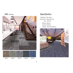 Carpet Tile with Bitumen Backing