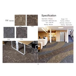 Carpet Tile with Bitumen Backing