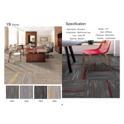 Carpet Tile with Bitumen Backing