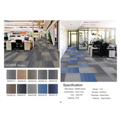 Carpet Tile with PVC Backing