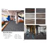 Carpet Tile with PVC Backing
