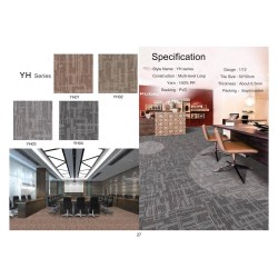 Carpet Tile with PVC Backing