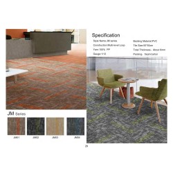 Carpet Tile with PVC Backing