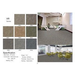 Carpet Tile with PVC Backing