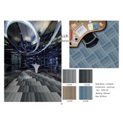 Carpet Tile with PVC Backing