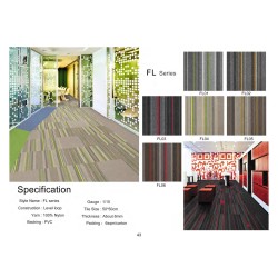 Carpet Tile with Nylon Yarn