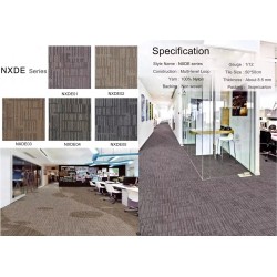 Carpet Tile with None-woven Backing