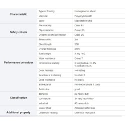 Homogeneous PVC/Vinyl Flooring
